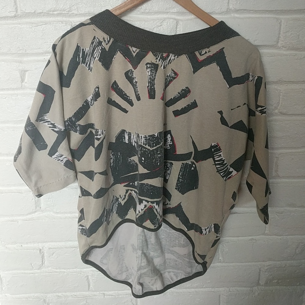 80s casual sweatshirt top